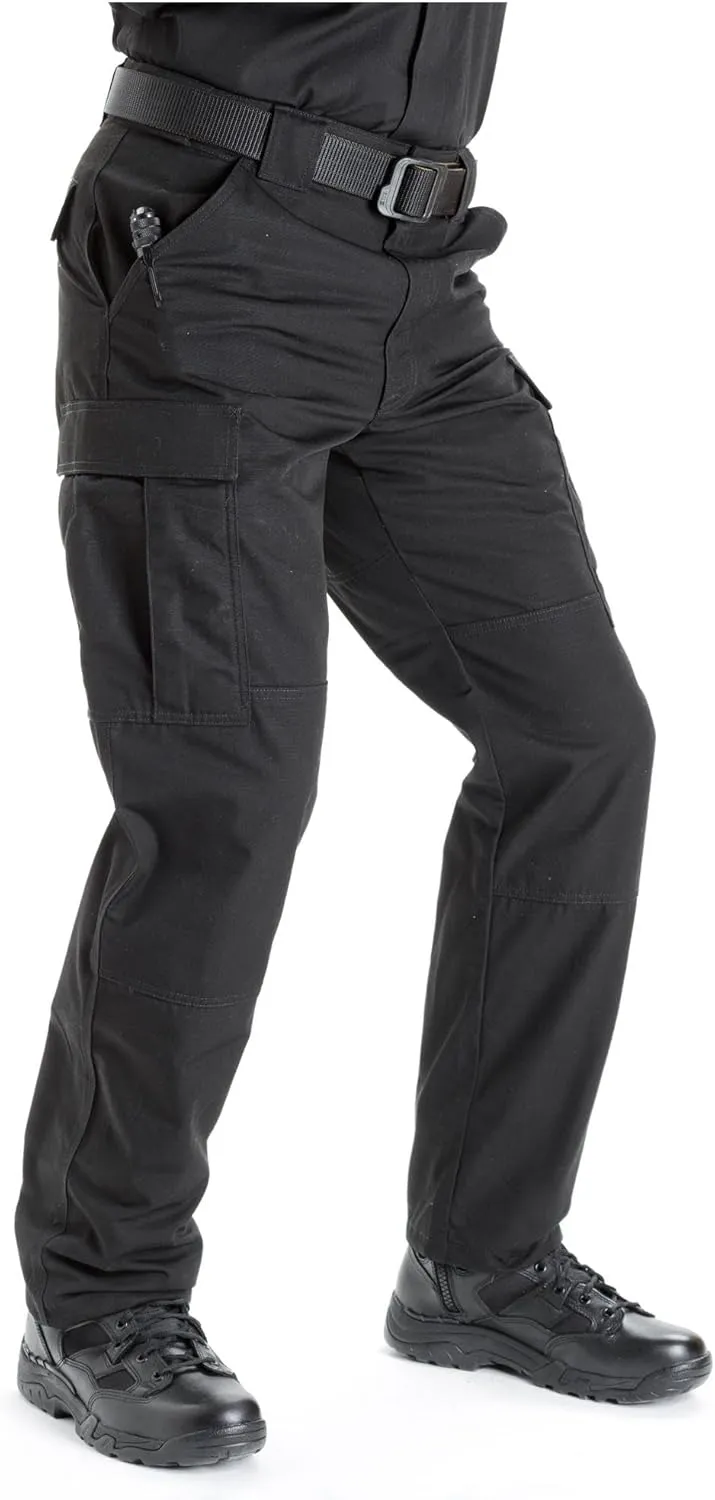 5.11 Tactical Pants for Men, TDU Ripstop Cargo Work Pant for Police, Operator, & Patrol, Style 74003ABR