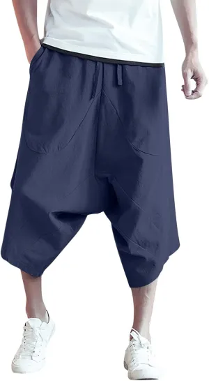 Big and Tall Sweatpants for Men Pants 6 Pocket Full Outdoor Casual Sweatpants Sweatpants for Men Pants Casual Rope