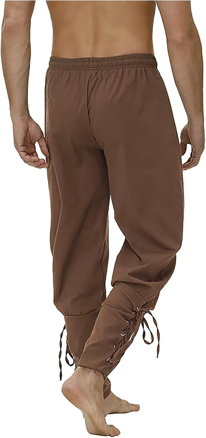 Big and Tall Sweatpants for Men Pants Overalls Solid Color Multi-Pocket Straight Trousers Cargo Pants for Men Relaxed