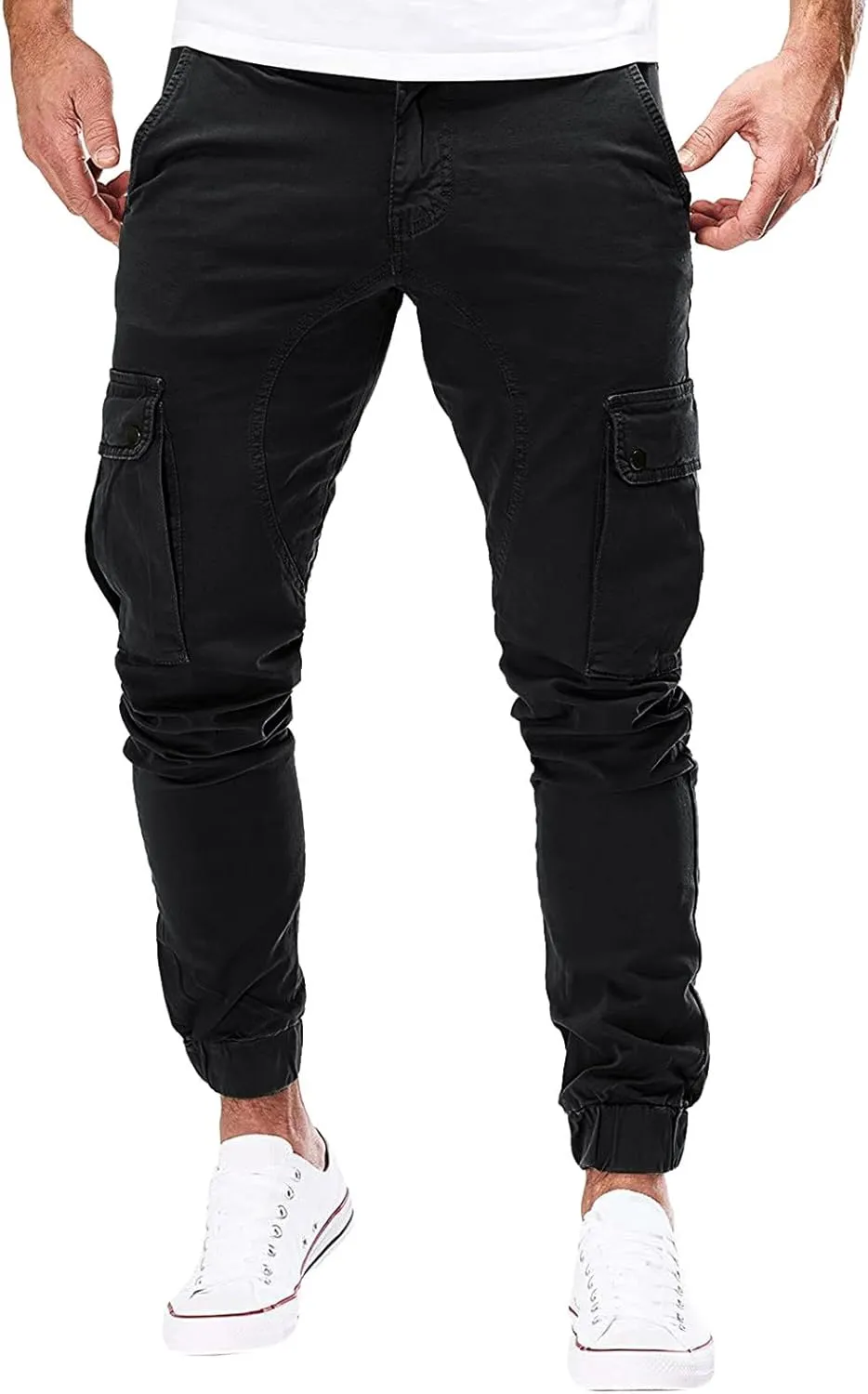 Cargo Pants for Men Big and Tall, Men Men's Sweatpants with Pockets Joggers for Men Athletic Pants for Workout Men's