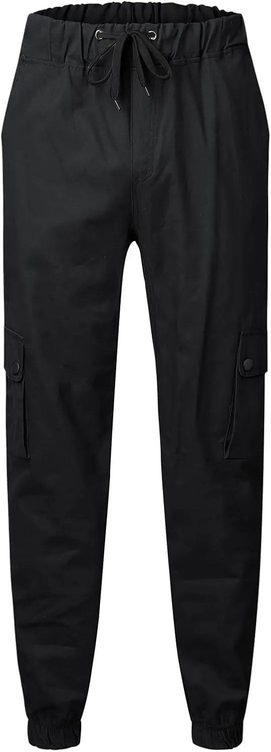 Cargo Pants for Men Big and Tall, Men Men's Sweatpants with Pockets Joggers for Men Athletic Pants for Workout Men's