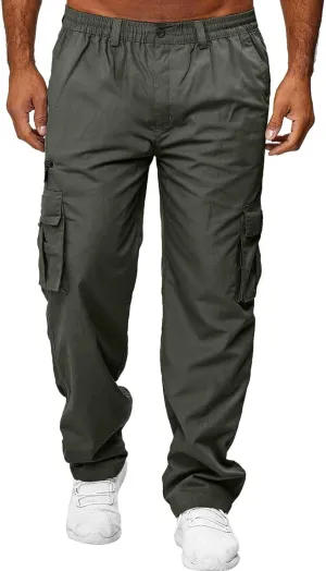 Cargo Pants for Men Big and Tall Sweatpants Work Pants for Men with Pockets Mens Joggers Mens Fashion Joggers Sports