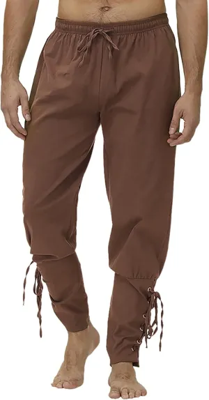 Cargo Pants for Men Relaxed Fit Fleece Cargo Sweatpants Open Bottom Straight Leg Casual Loose Athletic Jogger Pants