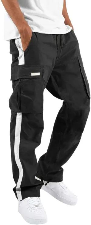 Cargo Pants for Men Relaxed Fit Military Cargo Tactical Pants Lightweight Cotton Stretch Combat Outdoor Hiking Pants