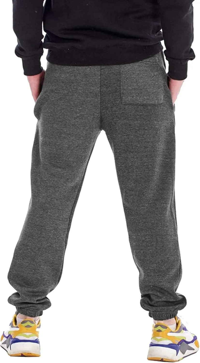 Cargo Pants for Men Relaxed Fit Sports Mens Premium Slim Fleece Pants Zipper Pockets Athletic Jogger Fitness Workout