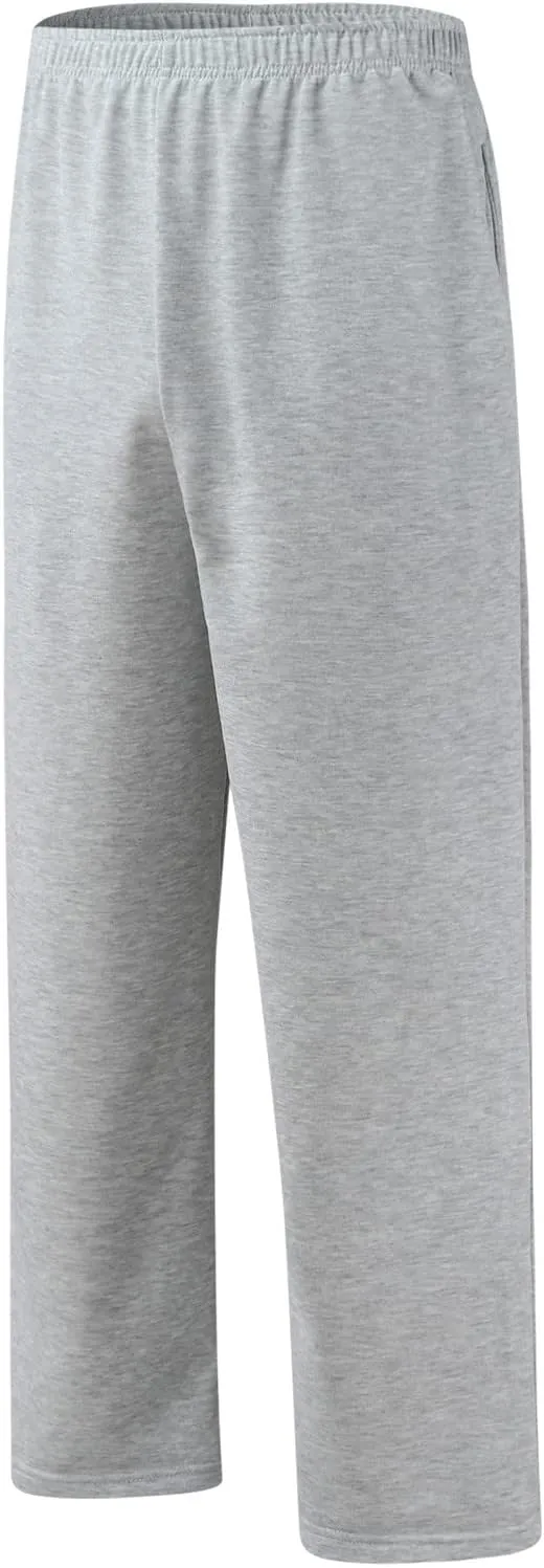 Cargo Pants for Men Relaxed Fit with Pockets Men's Cargo Sweatpants Open Bottom Straight Leg Casual Fit Baggy Jogger