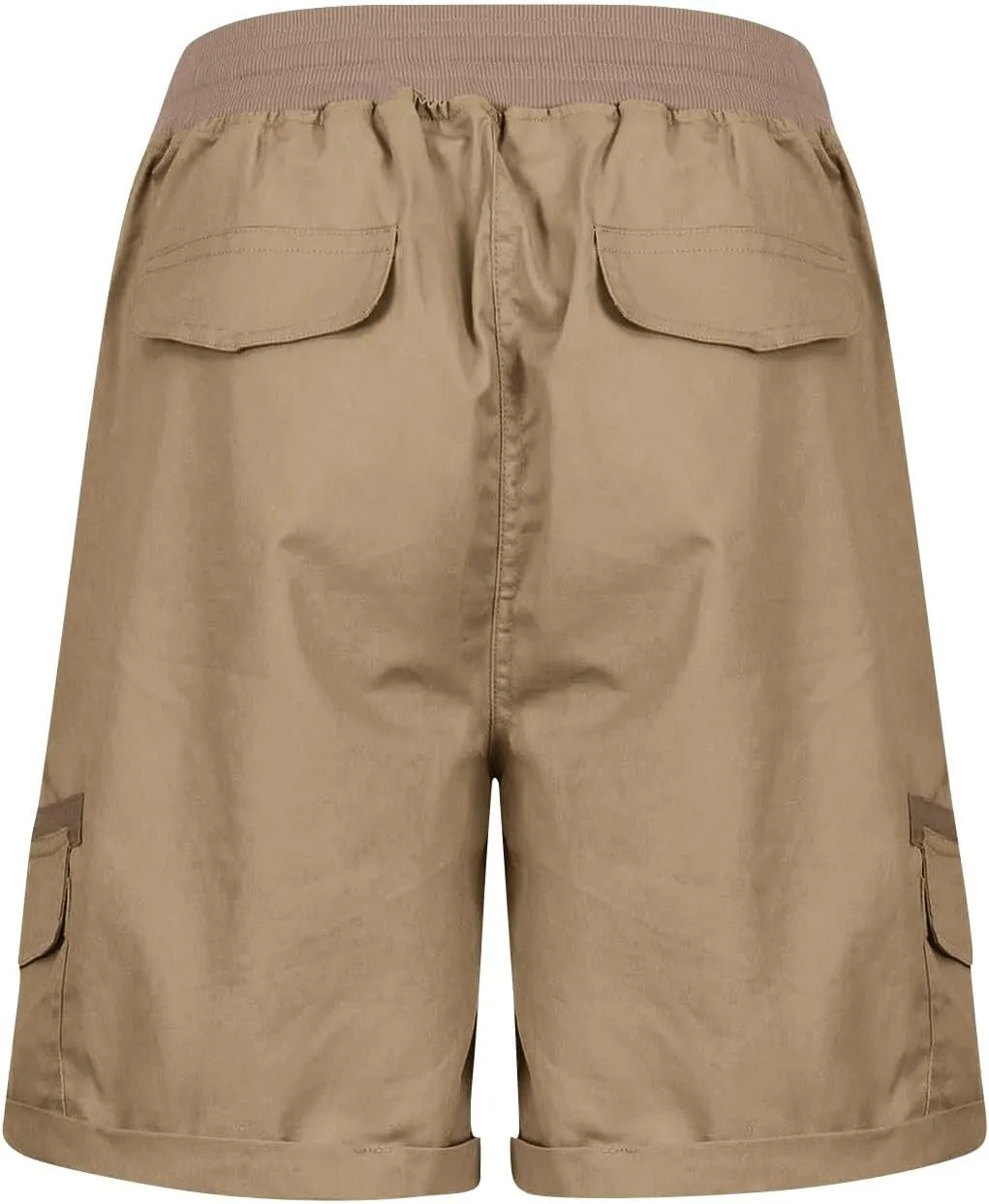 Cargo Shorts Women Summer Trendy High Waisted Drawstring Hiking Shorts Baggy Y2k Athletic Shorts with Pockets