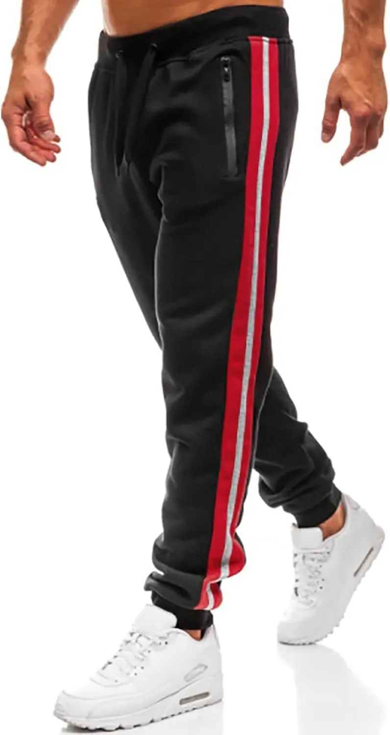 Cargo Sweatpants for Men Big and Tall Outdoor Tactical Pants with 9 Pockets Lightweight Ripstop Cargo Work Pants Mens