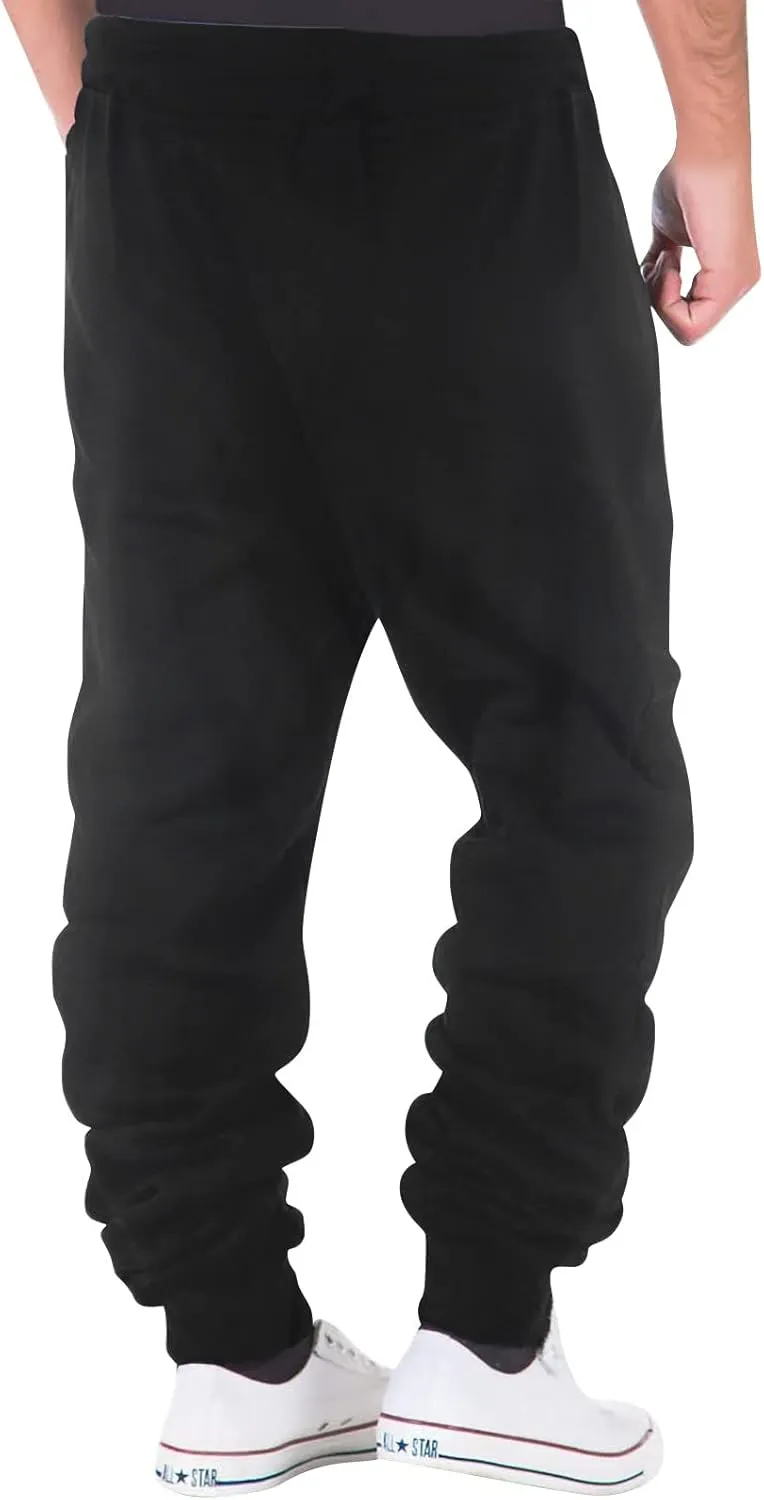 Cargo Sweatpants for Men Big and Tall Outdoor Tactical Pants with 9 Pockets Lightweight Ripstop Cargo Work Pants Mens