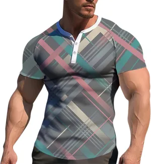 Designer Graphic Tees Men 2024 Vintage Africa Style Print Pullover Tops Summer Sport Fitness Short Sleeve Tee Shirt