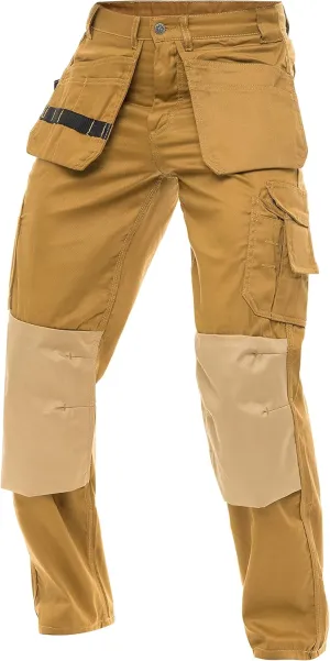 FASHIO FF Men's Tactical Field Cargo Pants Knee Reinforced Work Pants with Holster Tool & Utility Pockets Cordura Trousers