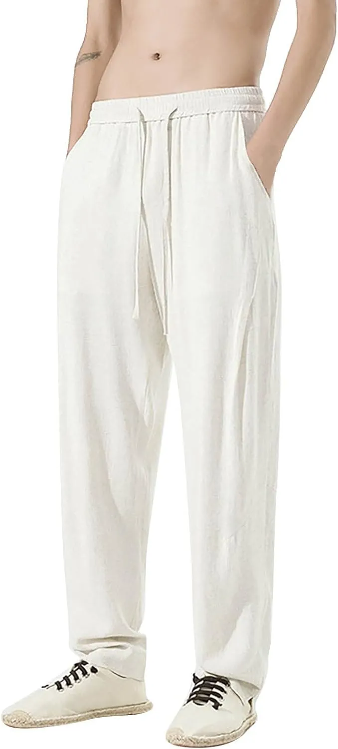 GIERIDUC Men's Golf Joggers Pants Pantalones Con Forro Polar para Hombre Men Running Pants Polyster Men's Relaxed Sweatpants