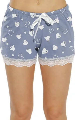 GOFULY Pajama Shorts Women Soft Plaid Summer Lace Lounge Sleep Pj Bottoms Baggy Drawstring Elastic Waist Casual Shorts 2025
