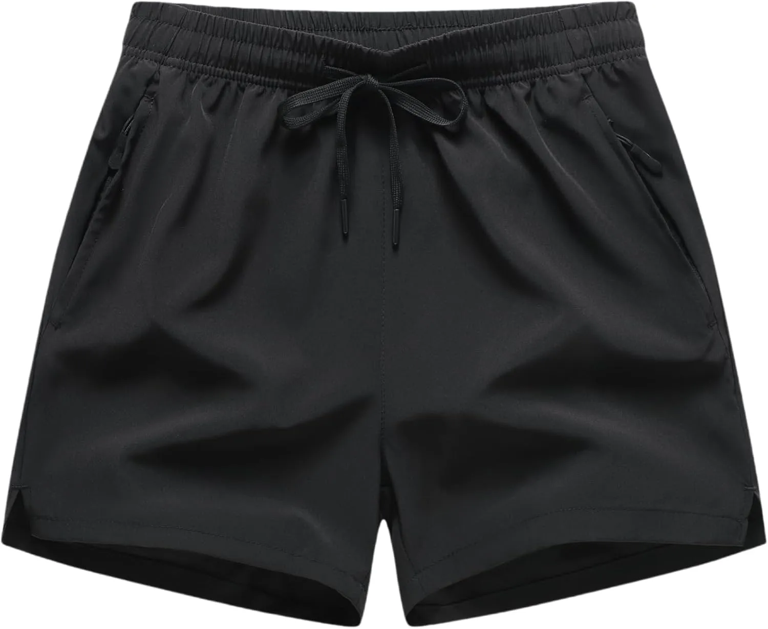 GUNLIRE Boy's Quick Dry Running Shorts Athletic Active Gym Lightweight for Outdoor Camping Hiking Sports Shorts