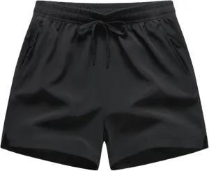 GUNLIRE Boy's Quick Dry Running Shorts Athletic Active Gym Lightweight for Outdoor Camping Hiking Sports Shorts