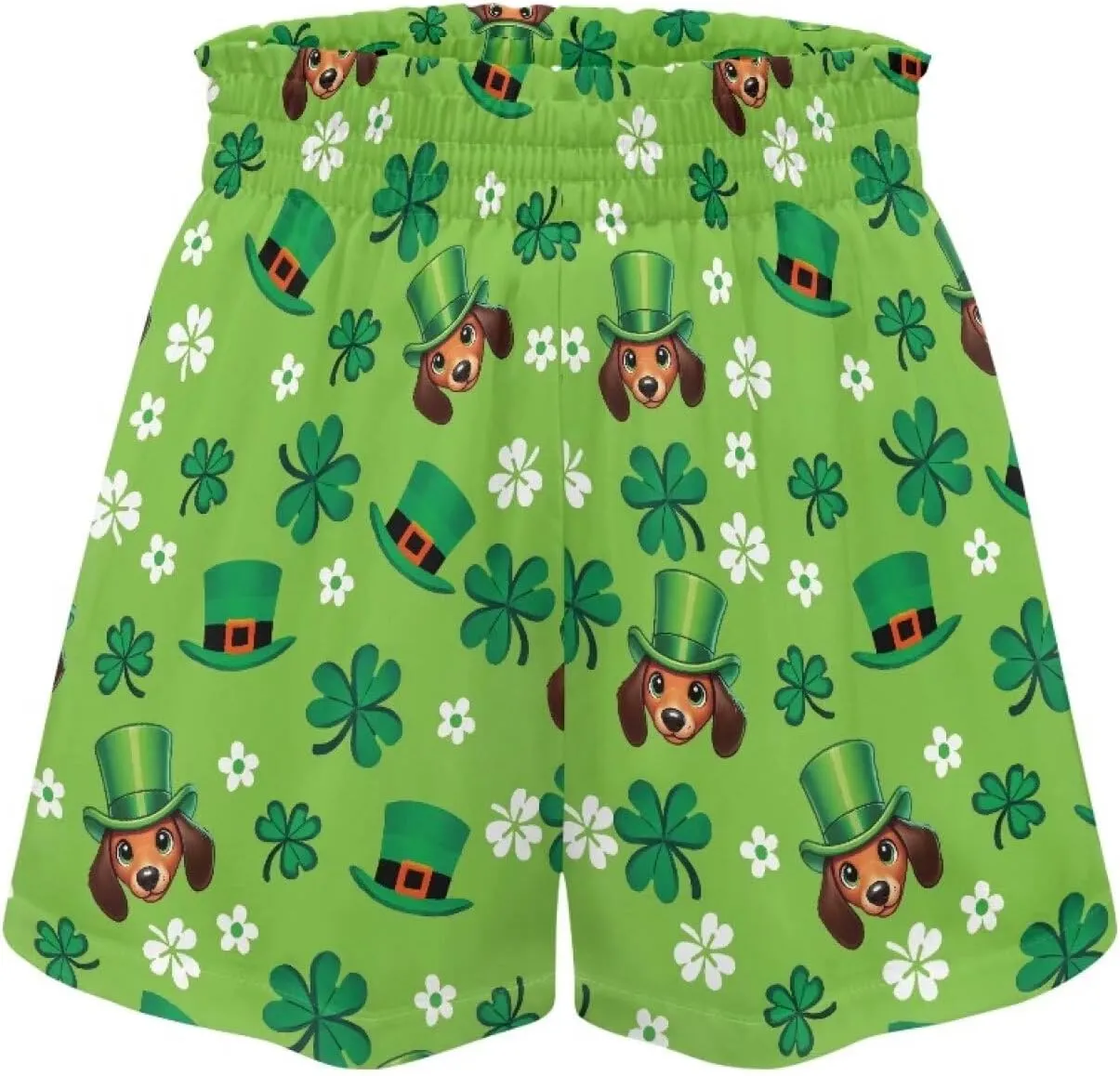 Kids Athletic Shorts for Girls 1-16 Years Casual Runing Shorts High Waisted Cute Graphic Shorts with Pockets