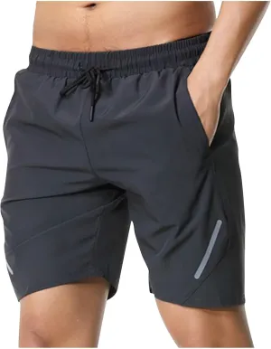 Lastesso Mens Shorts Athletic Workout Running Shorts Casual Drawstring Shorts with Pockets Comfy Training Running Jogger