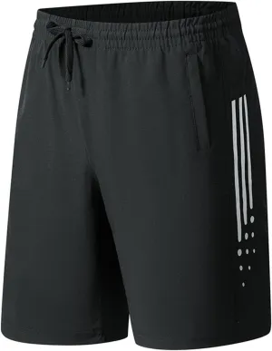 Lastesso Workout Shorts Men Quick Dry Lightweight Running Shorts with Pockets Cozy Outdoor Sports Athletic Running Shorts