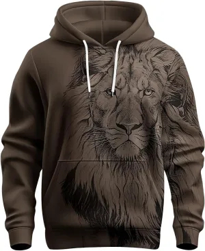LCMTWX Hoodie Men And Winter Vintage Long Sleeve Hoodie Half Zipper Hooded Sweatshirt Top Workwear Multi Pocket Outdoor