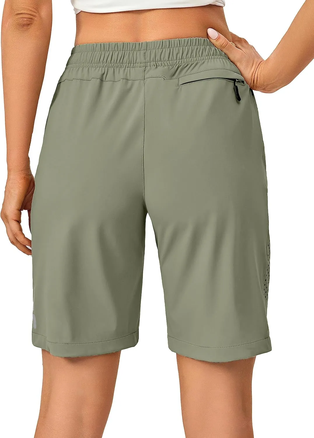 Little Donkey Andy Women's Stretch Hiking Shorts Quick Dry Lightweight Athletic Shorts for Running Golf