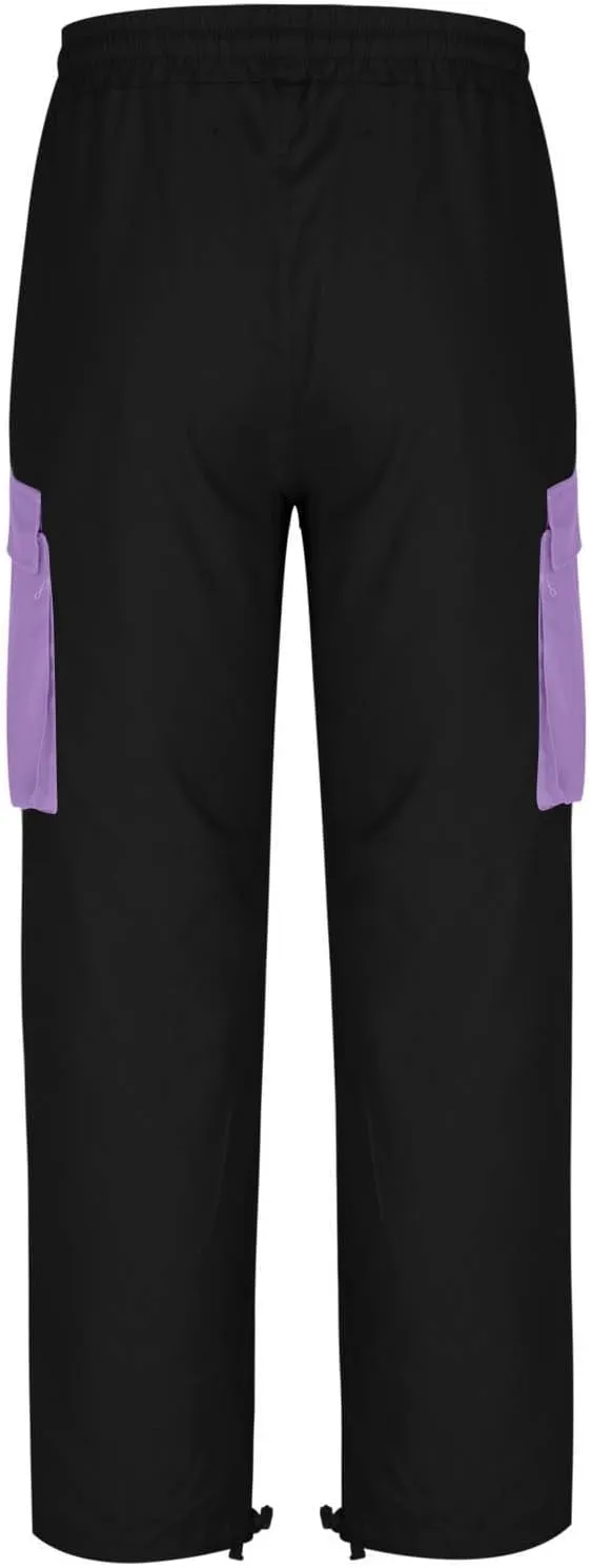 Mens Cargo Pants Casual Baggy Work Hiking Pants Relaxed Fit Summer Outdoor Workout Joggers with Multi Pockets