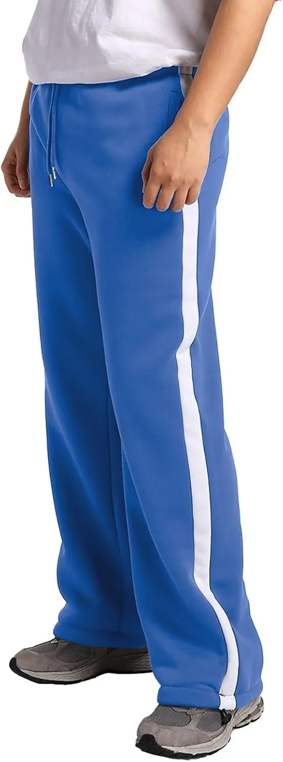 Men's Casual Cargo Pants Relaxed Fit Outdoor Hiking Workout Sweatpants, Stretch Drawstring Elastic Waist Jogger Pants