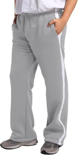 Men's Casual Cargo Pants Relaxed Fit Outdoor Hiking Workout Sweatpants, Stretch Drawstring Elastic Waist Jogger Pants