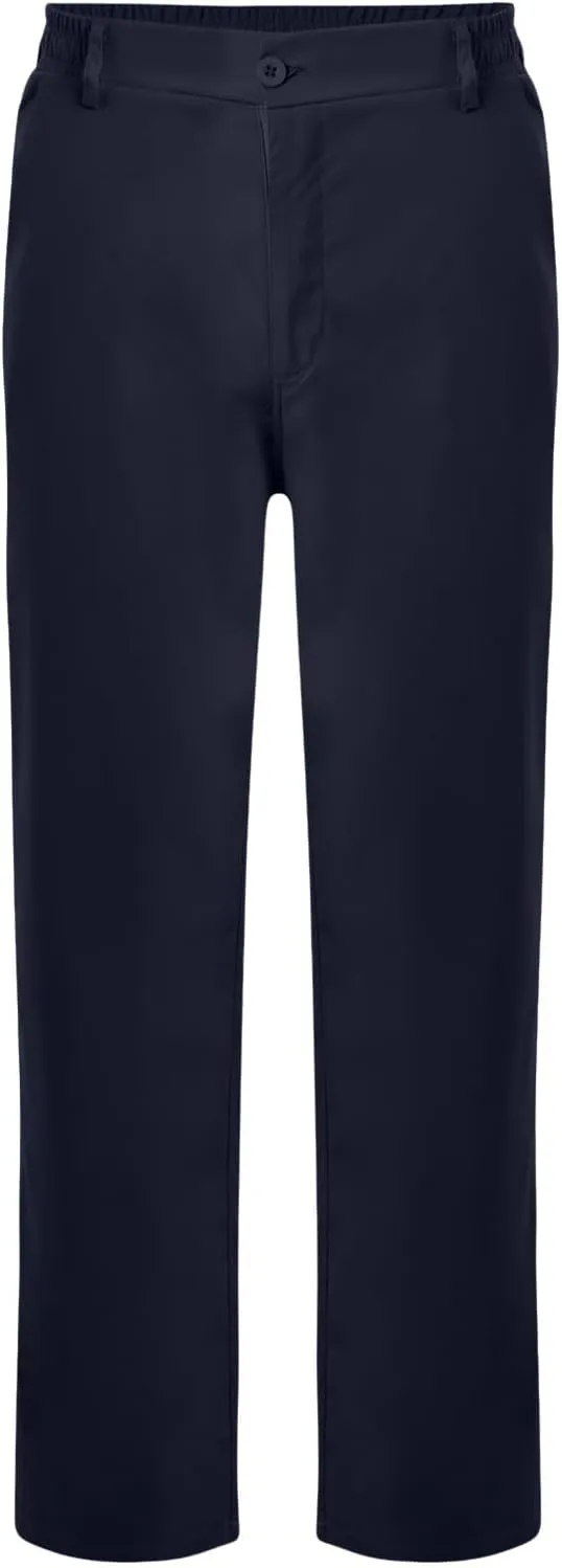 Mens Golf Jogger Pants Stretch Straight Leg Botton Dress Pants Casual Relaxed Fit Business Work Pants Pockets
