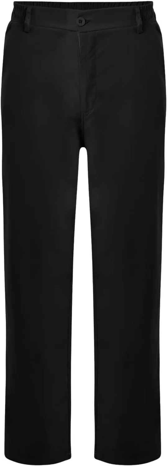 Mens Golf Jogger Pants Stretch Straight Leg Botton Dress Pants Casual Relaxed Fit Business Work Pants Pockets