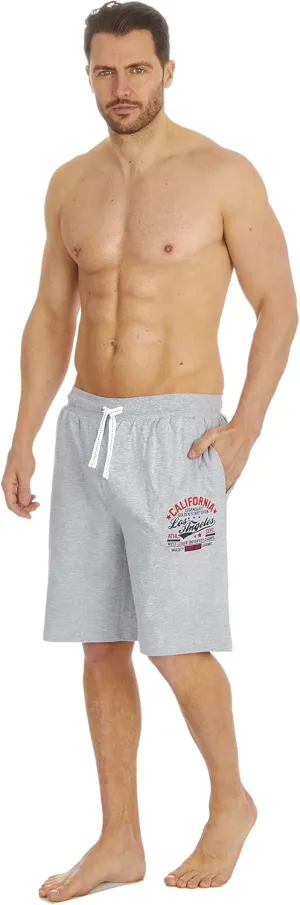 Mens Jersey Cotton Casual Lounge Shorts