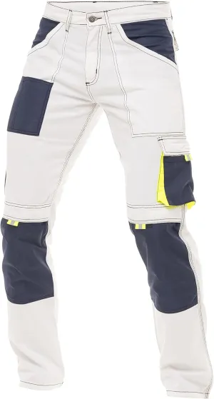 Men's Painter Pants Carpenter Tactical Field Pants Cargo Trousers with Cordura Reinforced Knees Pads & Utility Pockets