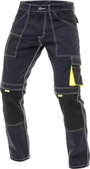 Men's Painter Pants Carpenter Tactical Field Pants Cargo Trousers with Cordura Reinforced Knees Pads & Utility Pockets