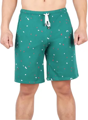 Mens Sleep Shorts Cotton Pajama Shorts Sleepwear Lounge Shorts with Pockets for Summer