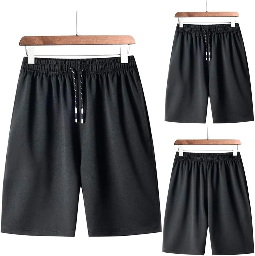 Men's Swim Trunks Short Pant Casual Loose Short Printed Floral Beach Casual Pants Men's 2 in 1 Bathing Suits
