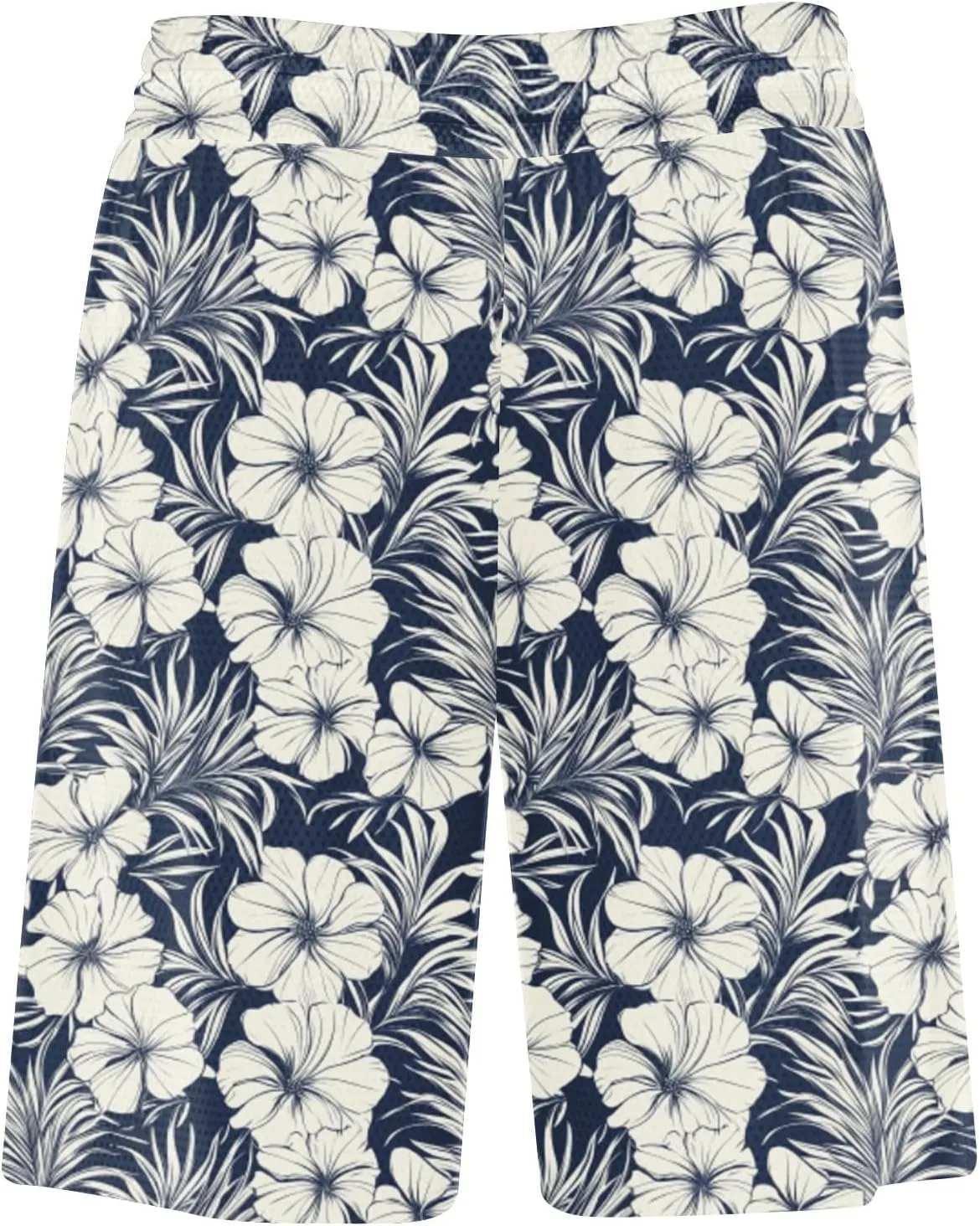 Men's Swim Trunks Workout Shorts Men Casual Comfy Lightweight Pool Wide Leg Swimwear Printed Vacation Dissolving 9 Inch