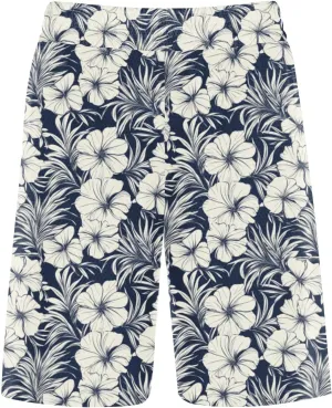 Men's Swim Trunks Workout Shorts Men Casual Comfy Lightweight Pool Wide Leg Swimwear Printed Vacation Dissolving 9 Inch