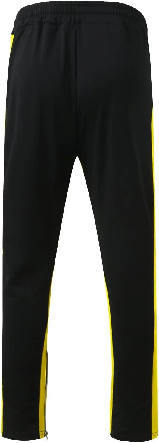 Mens Workout Cargo Sweatpants Baggy Big and Tall Jogger Sweatpants Cargo Joggers for Men Stretch Relaxed Fit Elastic