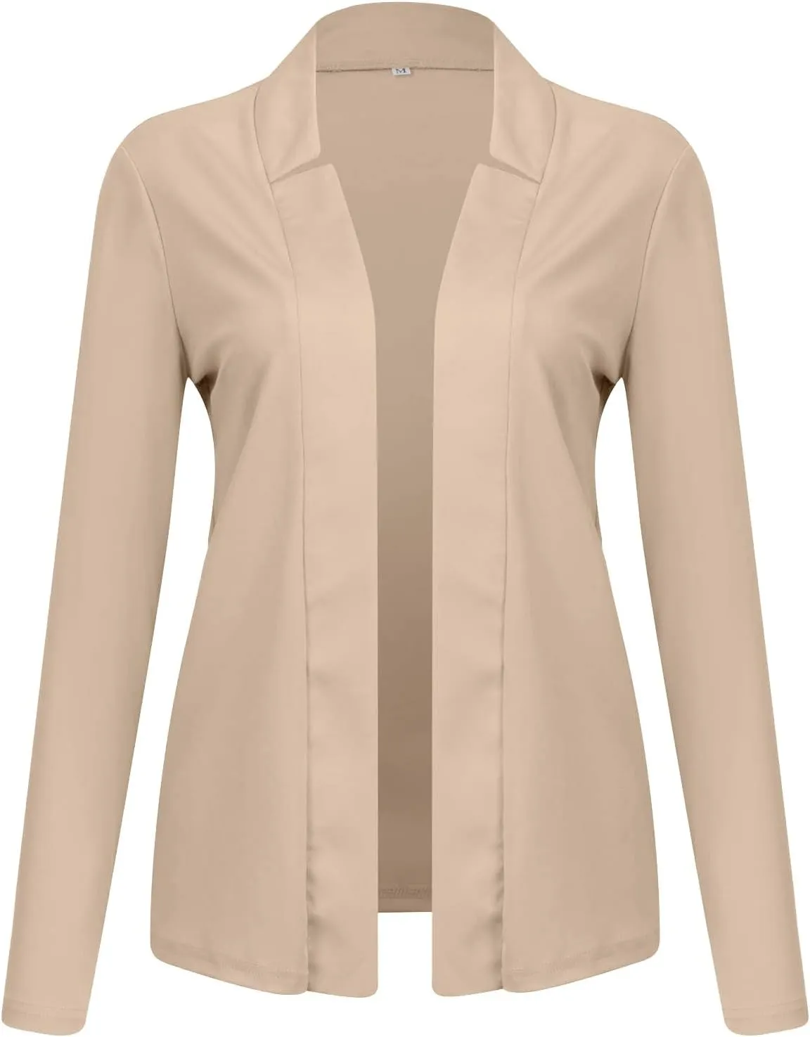 Plus Size Longline Cardigan Formal Ladies Blouse Open Front Ladies Blouses Tunics Lightweight Jacket Summer Tops S-5XL