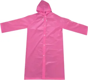Raincoats for Adults Reusable, EVA Rain Ponchos Lightweight Rain Coat Waterproof Rain Gear for Men and Women