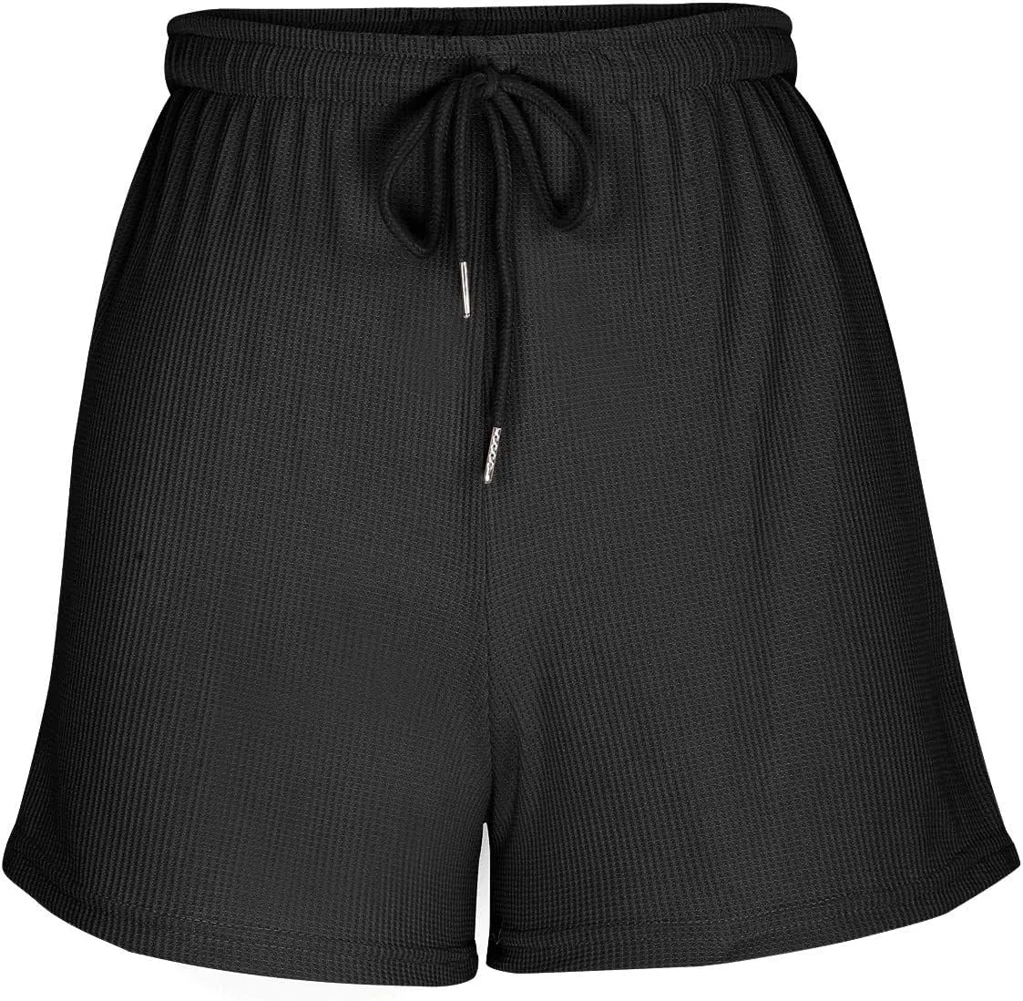 Running Shorts for Women Trendy Casual Loose Shorts Workout Gym Sports Shorts Elastic Drawstring High Waisted Shorts