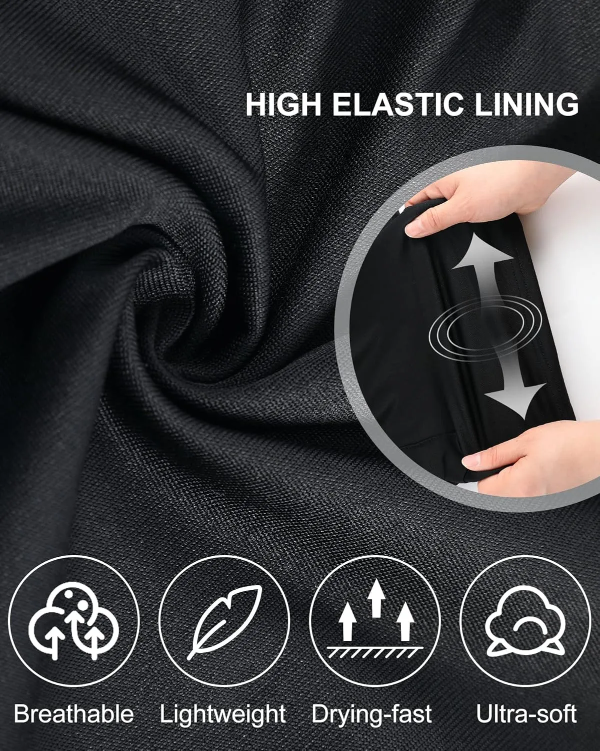 Sureio 6 Pcs Men's 2 in 1 Workout Running Shorts 5" Athletic Gym Shorts with Liner Quick Dry Shorts with Pockets Towel Loop