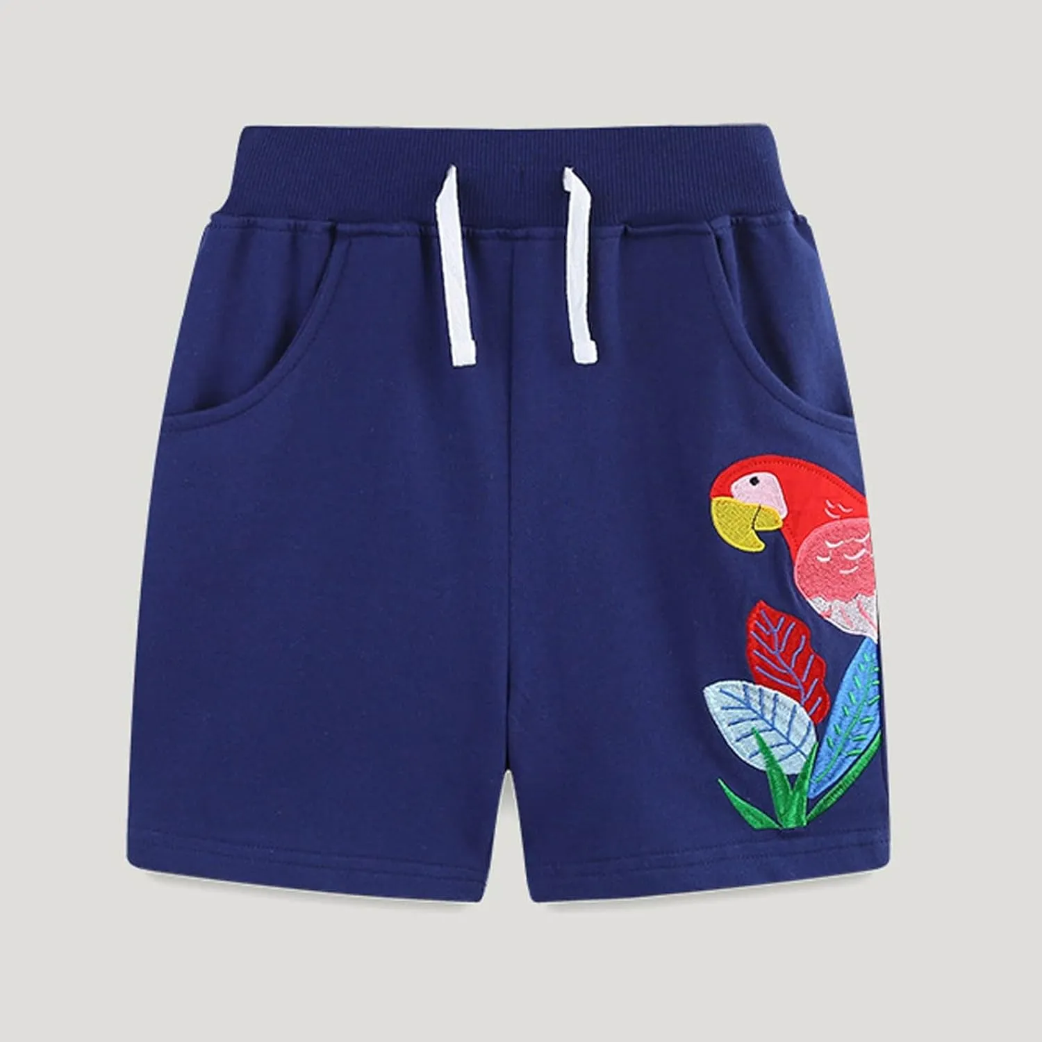 Toddler Baby Girls Cute Animal Printed Summer Shorts Kids Comfort Cotton Elastic Waist Shorts for Boys 2-8 Years