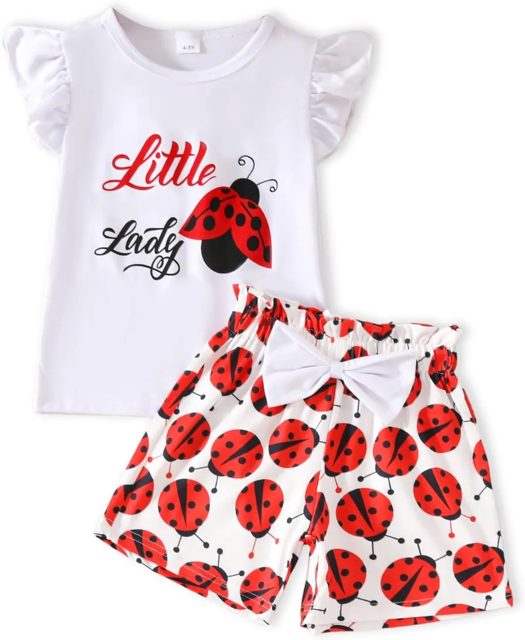 Toddler Kid Girl Clothes Classic Casual Letter Printed Soft Breathable Top Shorts 2PC Summer Outfit Set