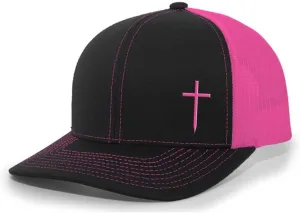 Trenz Shirt Company Christian Embroidered Cross Hat