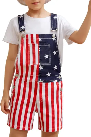 Unisex Printed Overalls Shorts Romper Festival Jumpsuits Work Bibs Coveralls Gifts for Men and Women