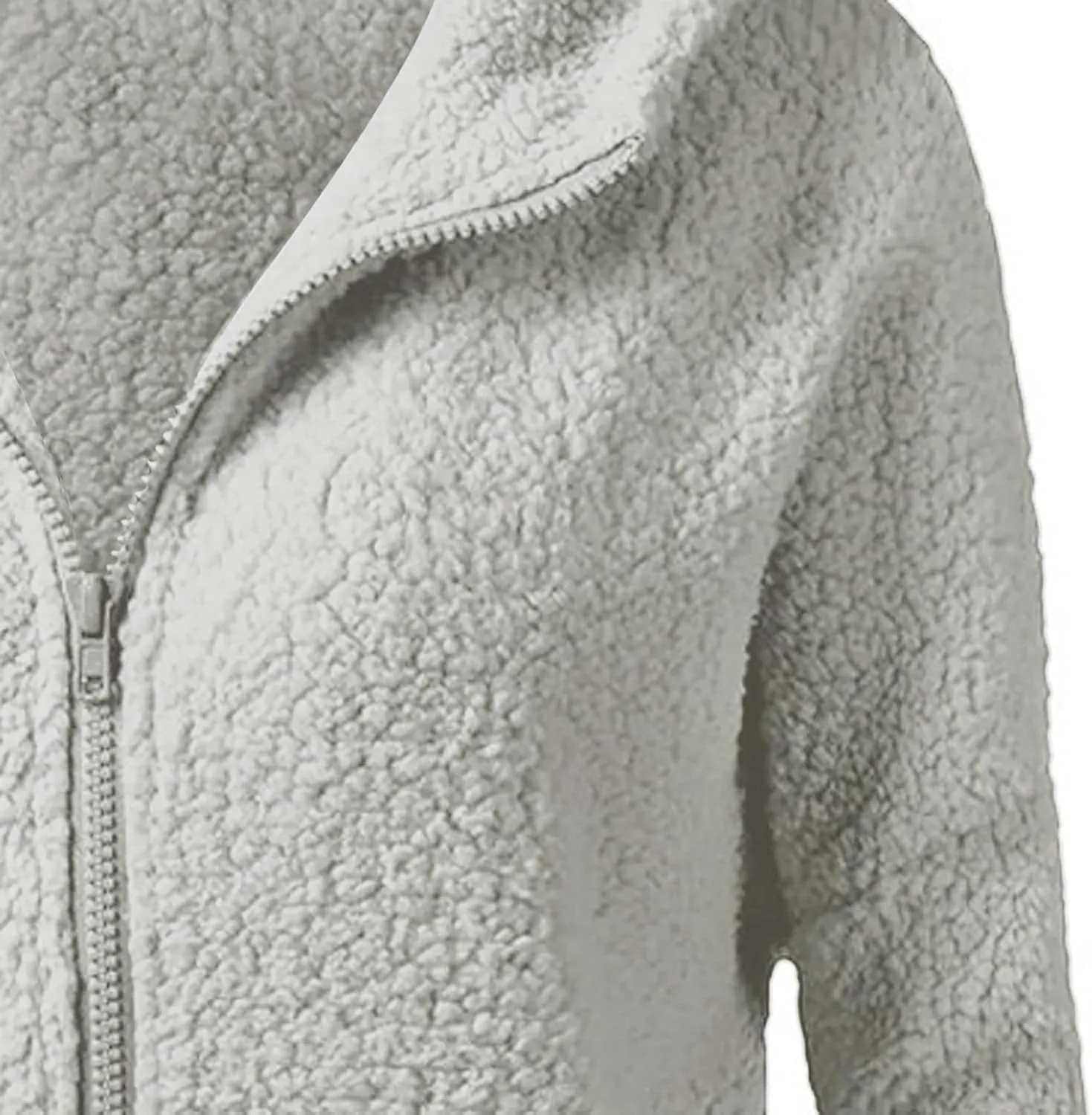 Womens Zip Up Hoodies Lightweight Fleece Fall Winter Coats Comfy Warm Plus Size Sherpa Jackets with Pockets