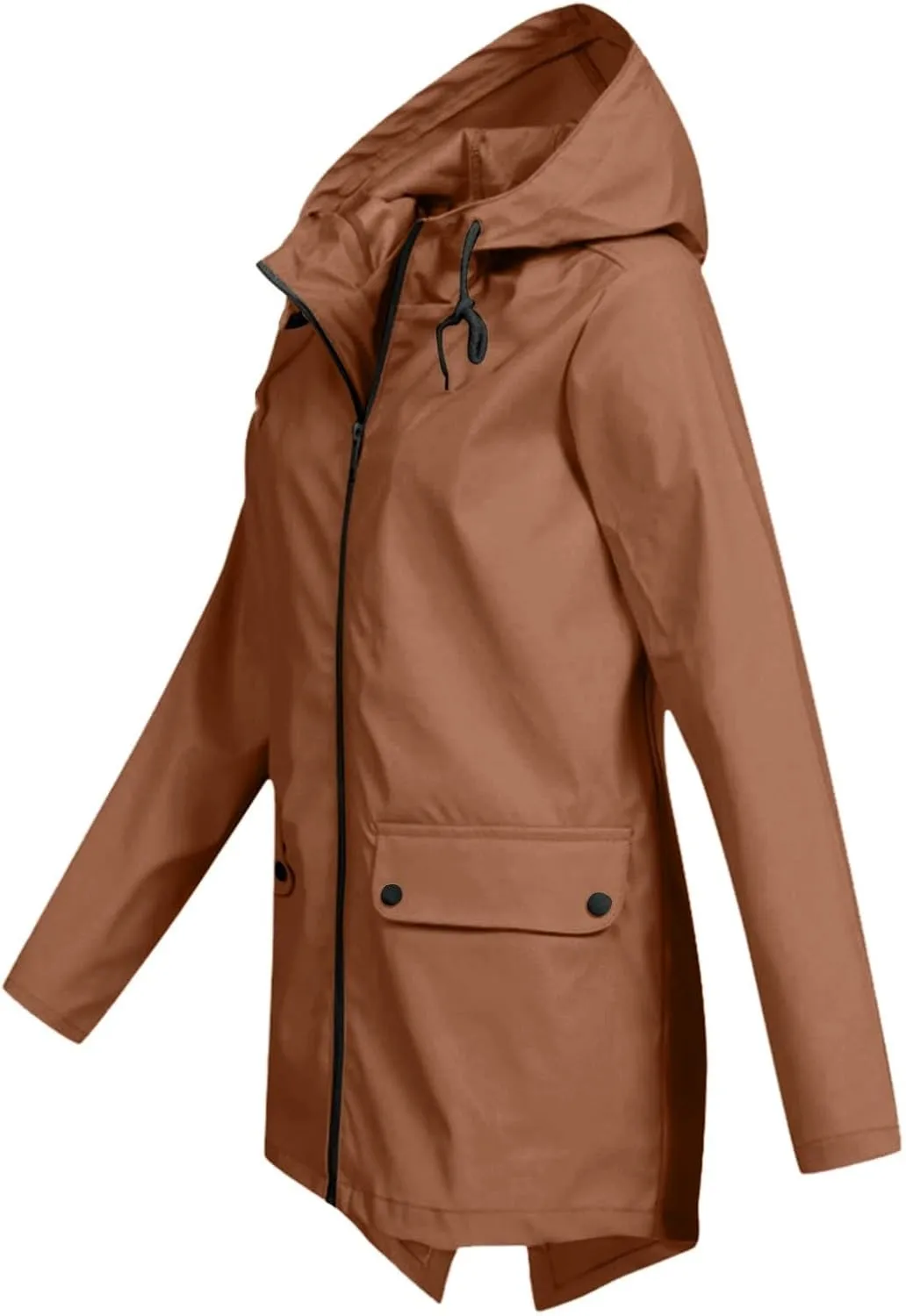 Yellow Rain Jacket Womens Waterproof with Hood Rain Coat with Hood Women Plus Size Winter Coats for Women Raincoats