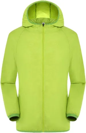 Ymosrh Mens Rain Jacket, with Hood Lightweight Waterproof Jacket Raincoat for Golf Cycling Windbreaker Light Jackets Men Jacket Big and Tall Overcoat Jackets S Trench Coat Jackets (XL, Green)