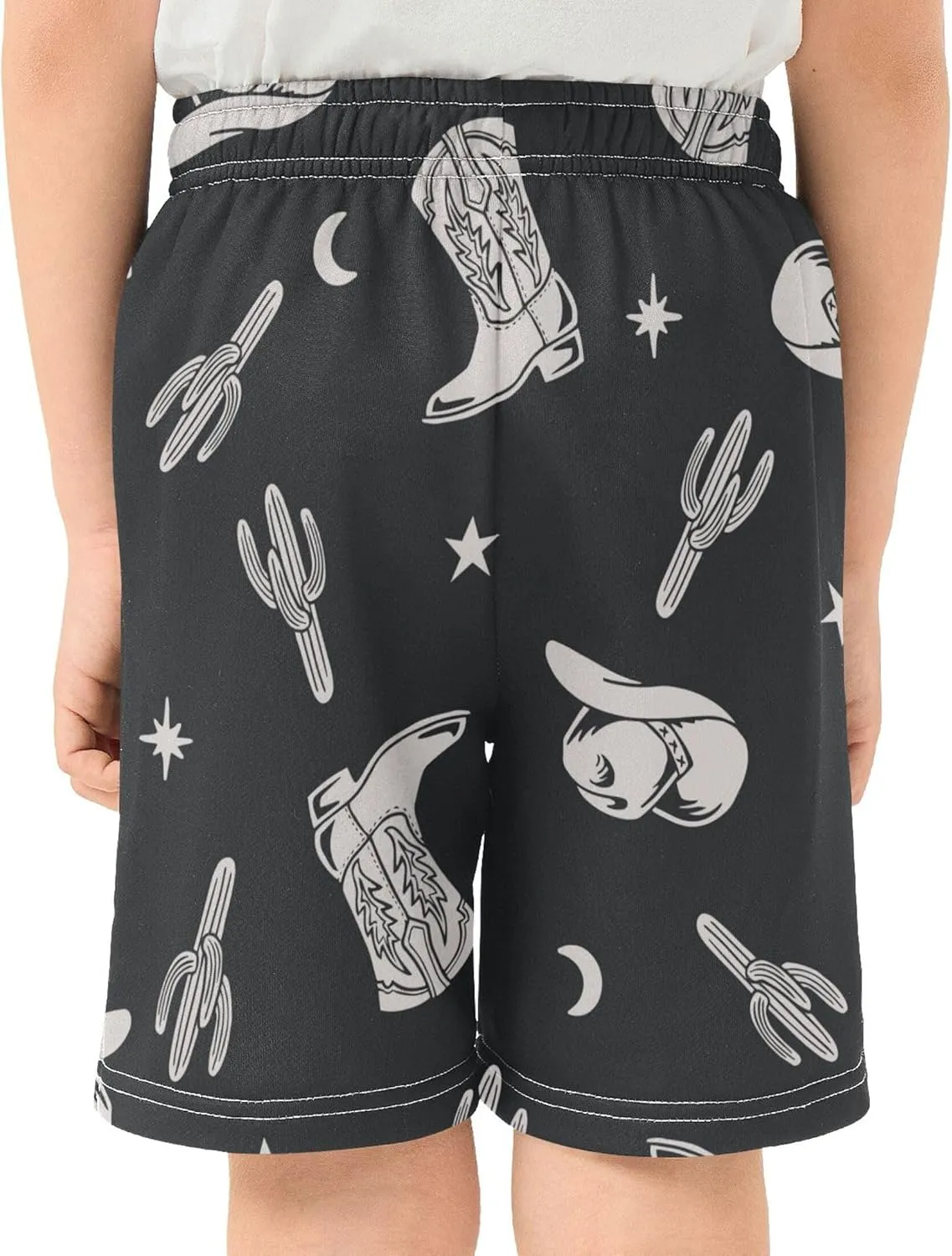 Youth Boys Cargo Shorts Lightweight Athletic Running Workout Shorts with Pockets
