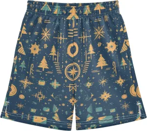 Youth Boys Cargo Shorts Lightweight Athletic Running Workout Shorts with Pockets